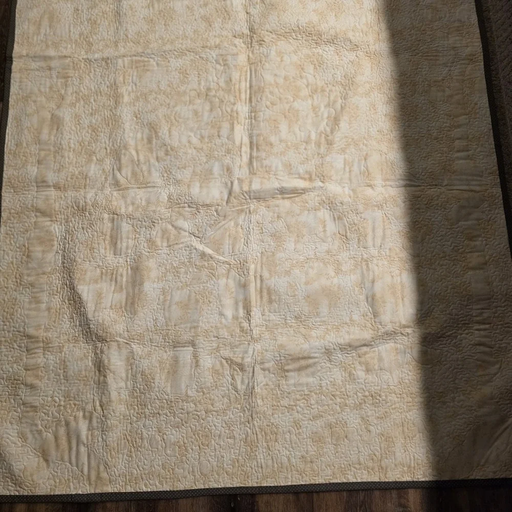 Handmade Appliqué‎ Childs Quilt Nursery 50 X 55